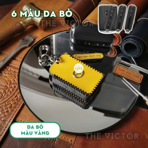 Bao Da Mazda Chìa Vuông Loại (2 nút, 3 nút, 4 nút bấm) - Da bò khâu tay