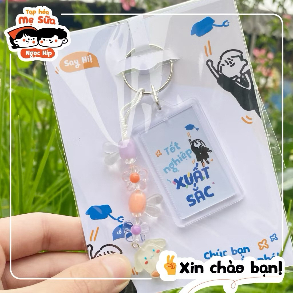 [hành đặt trước] móc khoá tốt nghiệp + đỗ đại học các sĩ tử mùa thi