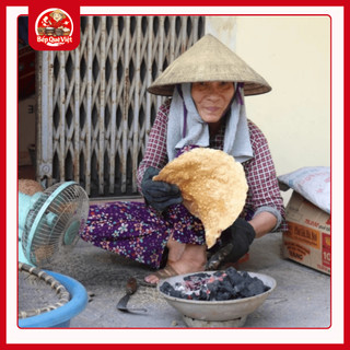 [Nướng Sẵn] 10 Bánh Đa Vừng Thanh Hóa Quạt Tay – Giòn Rụm, Nhiều Vừng, Thơm Bếp Than | Bếp Quê Việt