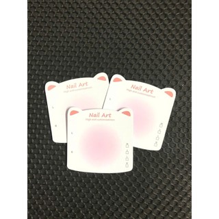 bìa nailbox móng tay loai 1 dày dặn, in cán mờ hai mặt nhiều kích thước