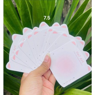 bìa nailbox móng tay loai 1 dày dặn, in cán mờ hai mặt nhiều kích thước
