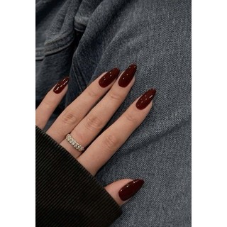 Nailbox Thiết Kế Đỏ Rượu Thời Thượng, Sang Chảnh, Nailbox Đơn Giản - Theo Nailbox