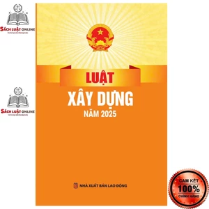 Sách - Luật xây dựng năm 2025 (NXB Lao động)