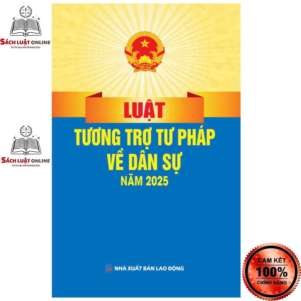 Sách - Luật tương trợ tư pháp về dân sự năm 2025 (NXB Lao động)