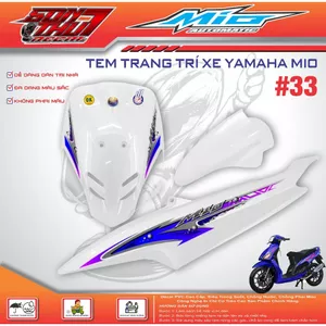TEM XE MIO SPORT #33 (CHẤT LƯỢNG CAO - SẮC NÉT)