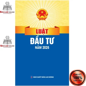 Sách - Luật đầu tư năm 2025 (NXB Lao Động)