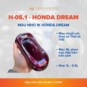 Sơn xe máy HYPER màu Honda Dream (Code H-05.1) - 1Lít
