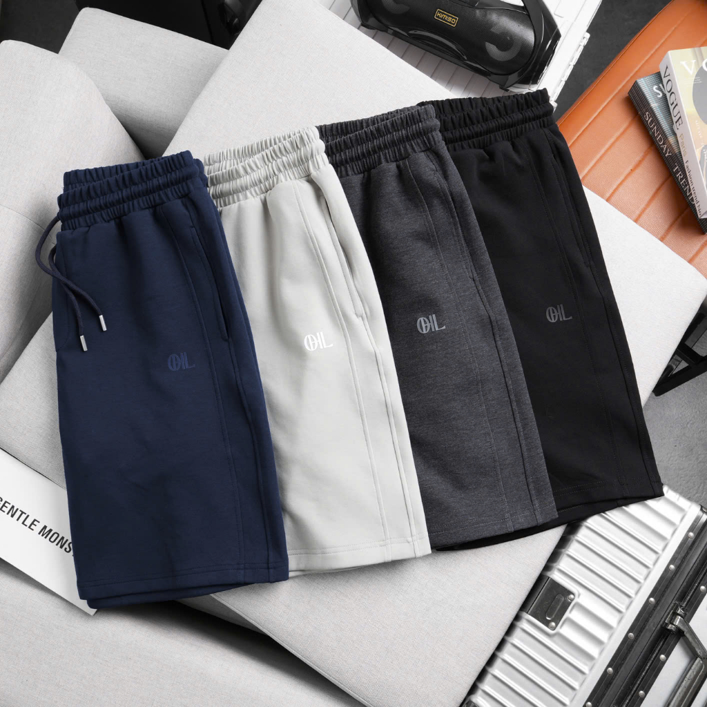 Quần Short Nam OHANLY Form Suông Regular Fit – Cotton Mềm Mát, Co Giãn Thoải Mái Mặc Hằng Ngày