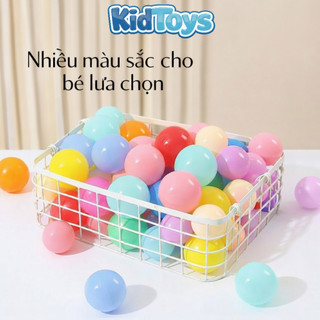 Combo 100 50 20 bóng nhựa mềm KidToys Việt Nam cho bé