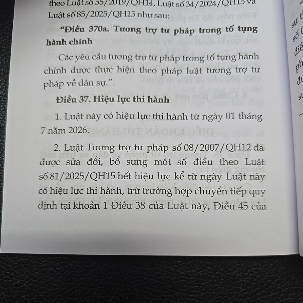 Sách - Luật tương trợ tư pháp về dân sự năm 2025 (NXB Lao động)