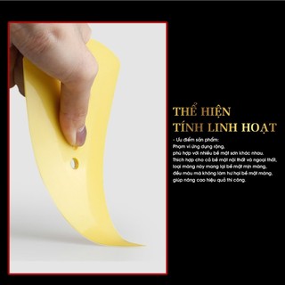 Gạt Nhựa hình giọt nước 2in1 Đa Năng, Loại Bỏ Bọt Khí Dụng Cụ Hỗ Trợ Gạt Keo,Dán Phim, Sơn
