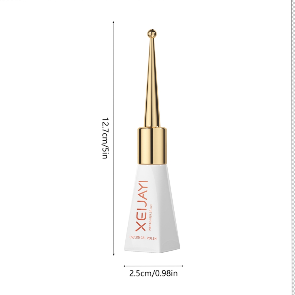 XEIJAYI 10ml - Sơn móng tay dạng gel màu hồng mới, chất lượng cao, thích hợp cho việc làm móng.