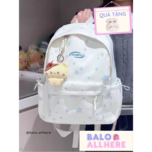 Balo Nữ Họa Tiết Ngôi Sao Dễ Thương Chống Nước BL993