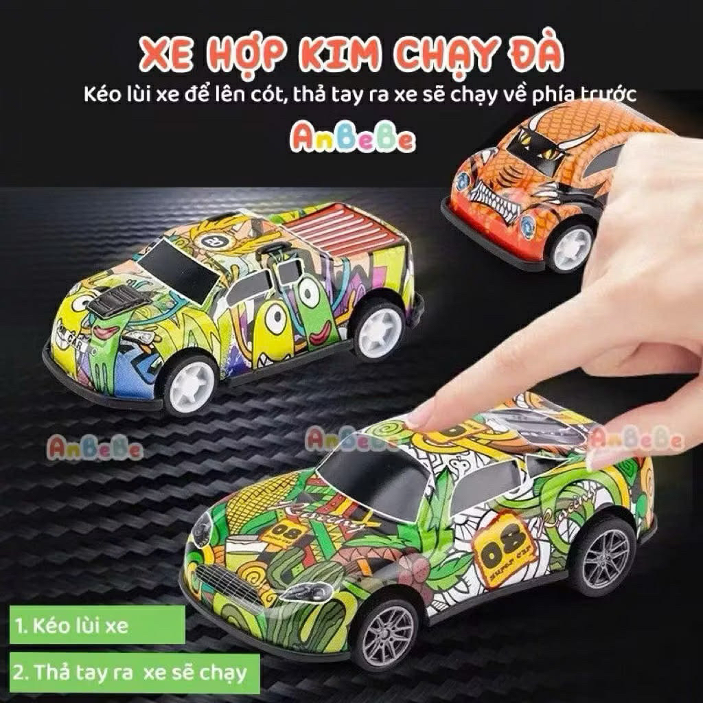 COMBO 50 XE Ô TÔ NHỎ KHÔNG KÈM THÙNG CHẤT LIỆU HỢP KIM, ĐA DẠNG MẪU XE, CHƠI CHẠY ĐÀ CÓT KÉO LÙI CHO BÉ