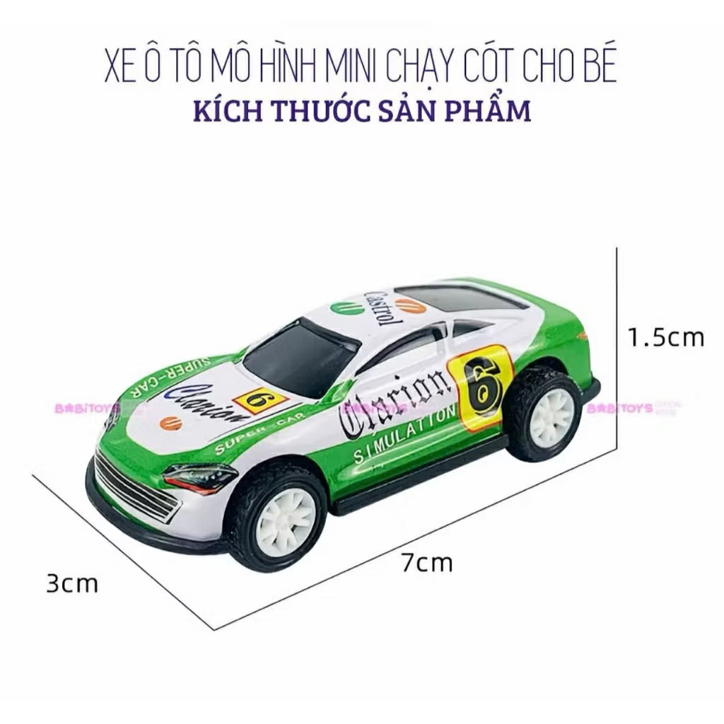 COMBO 50 XE Ô TÔ NHỎ KHÔNG KÈM THÙNG CHẤT LIỆU HỢP KIM, ĐA DẠNG MẪU XE, CHƠI CHẠY ĐÀ CÓT KÉO LÙI CHO BÉ