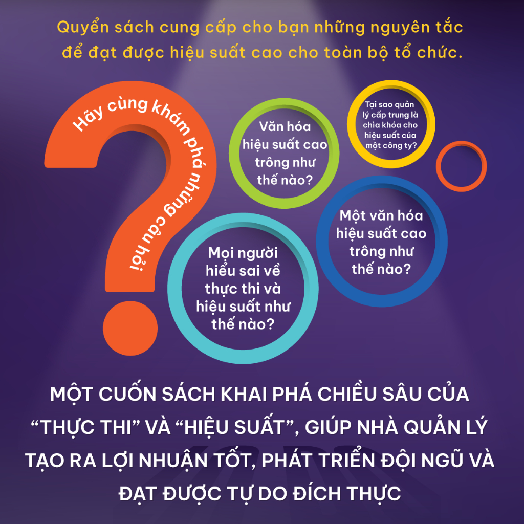Sách Hiệu Suất Để Tự Do - Những Nguyên Tắc Thực Thi Hiệu Suất Cao Dành Cho Nhà Quản Lý Mới