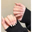 Nailbox [ Mã N46 ] Nàng Thơ French trắng đầu móng - Thiết Kế Thủ Công Sang Trọng