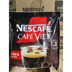 ( NESCAFE Việt Đen Đá hòa tan 35 gói x 16g . ( HSD : T1/2027)