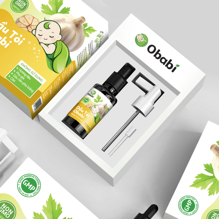 Dầu tỏi lên men mật dừa hữu cơ OBABI – Dịu êm, tự nhiên, dành cho bé và cả gia đình - FamilyCare Store
