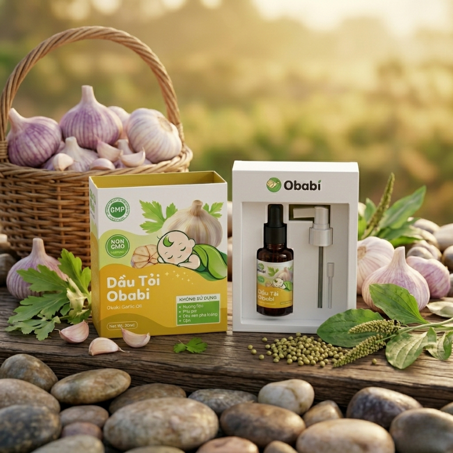 Dầu tỏi lên men mật dừa hữu cơ OBABI – Dịu êm, tự nhiên, dành cho bé và cả gia đình - FamilyCare Store
