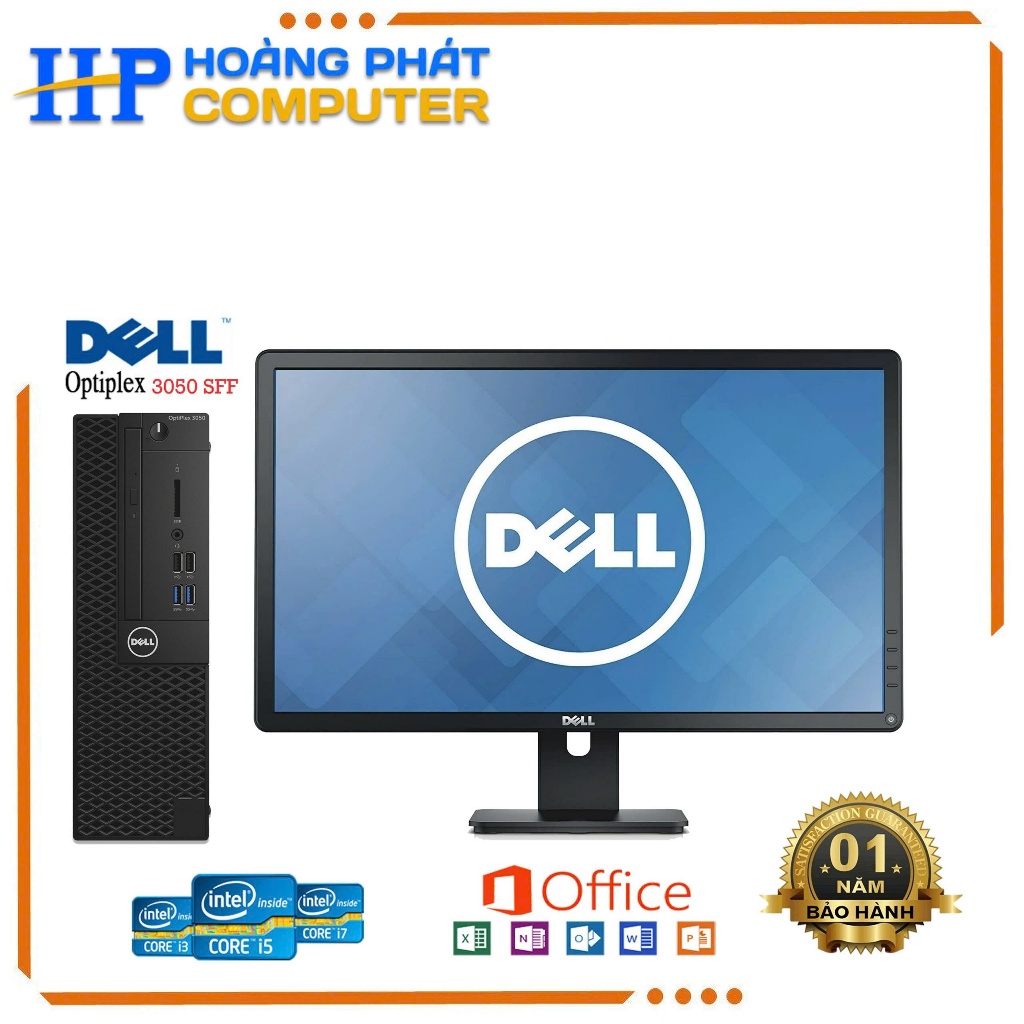 Bộ máy tính Dell OPTIPLEX 3050 (Core i7-6700 / RAM 8GB / New SSD