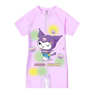 BK9 Đồ bơi liền thân bé gái họa tiết Rumi dễ thương,bikini đi bơi đi biển bé gái 10-40kg