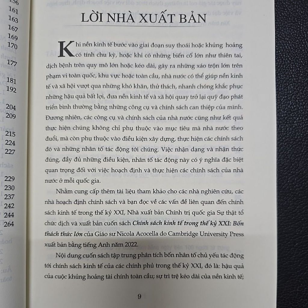 Sách - Chính sách kinh tế trong thế kỷ XXI: Bốn thách thức lớn