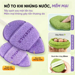 [Y376] Bọt Rửa Mặt AMORTALS - Làm Sạch Sâu, Nở To Khi Gặp Nước, Dịu Nhẹ Cho Mọi Loại Da