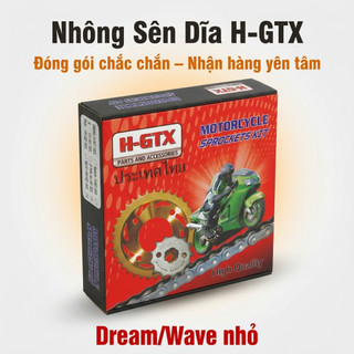 Nhông Sên Dĩa Giá Rẻ: Dĩa đen + Sên đen 428 9 Ly (14T-36T-102L) – Dream / Wave Nhỏ