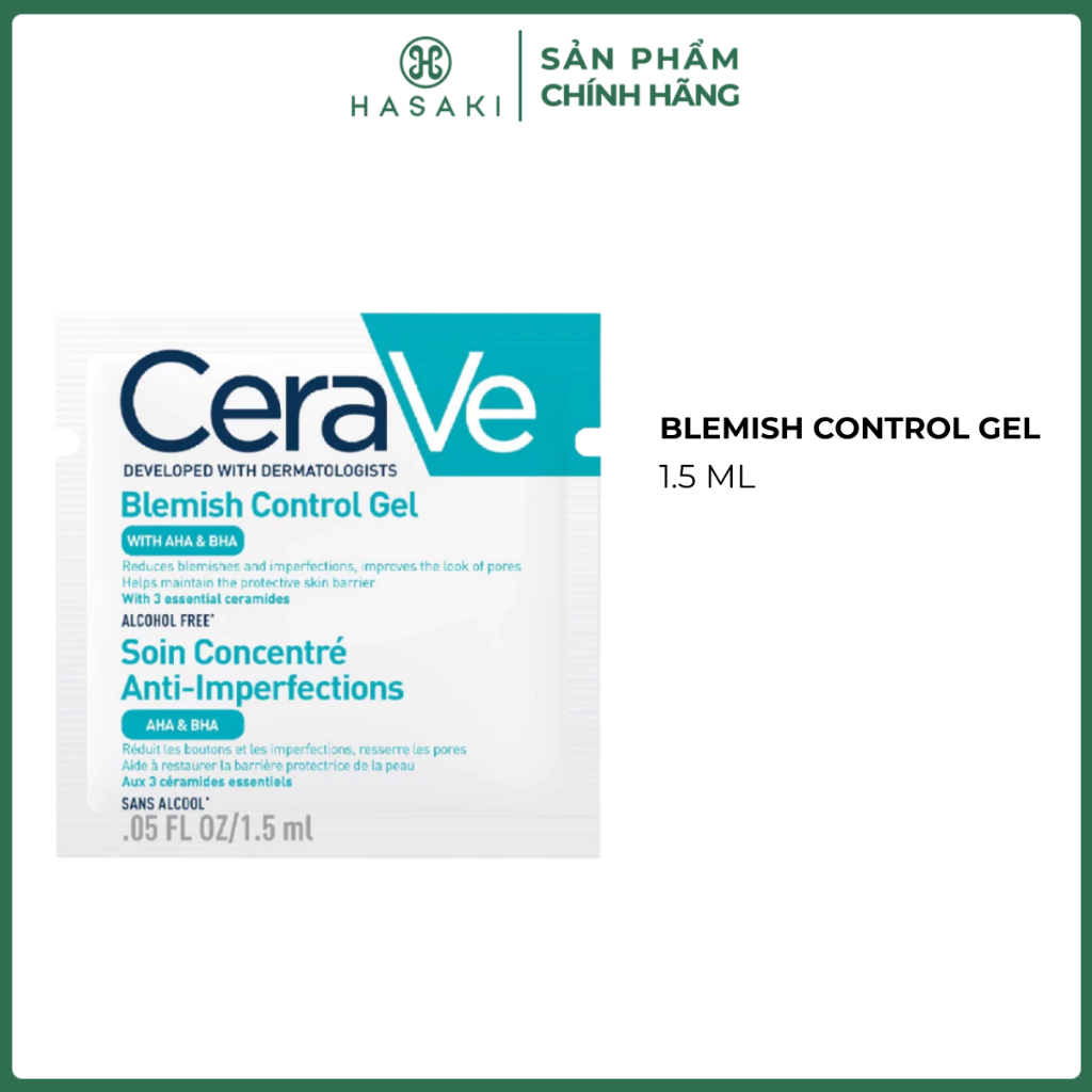 Gel giảm mụn Cerave Blemish Control 15ml