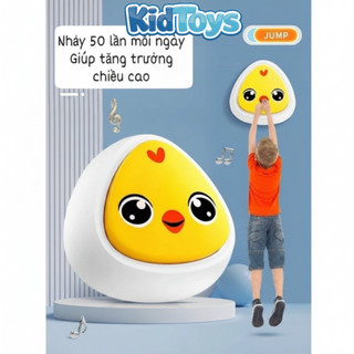 Đồ chơi nhảy tăng chiều cao KidToys – âm thanh tiếng Việt cảm biến ánh sáng cho bé