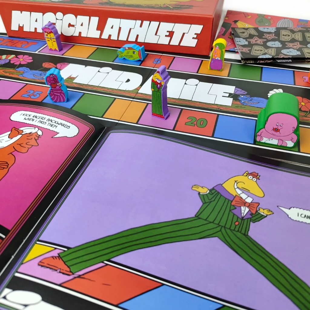 [Luật Việt Hóa] Boardgame Magical Athlete Trò chơi Cuộc đua kỳ "thú"