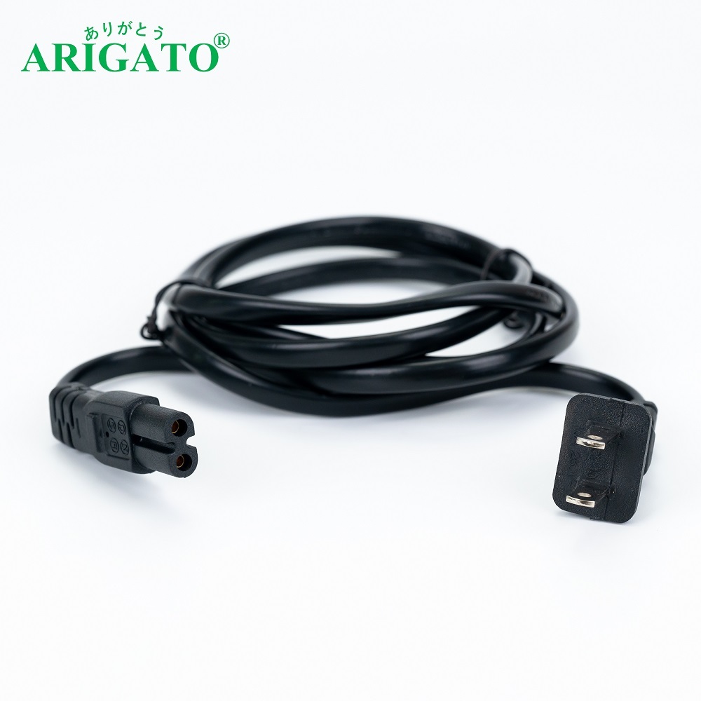 Dây Nguồn Số 8 Dài 1.5M, 1.8M (Chân Tròn/Dẹt), Dùng Cho Loa, Tivi, Máy In (KHÔNG DÙNG MÁY CẠO RÂU)
