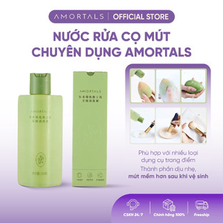 [Y378] Nước Giặt Rửa Cọ Mút Trang Điểm AMORTALS - Làm Sạch Nhanh, Dịu Nhẹ, Khử Khuẩn Hiệu Quả Cho Dụng Cụ Makeup