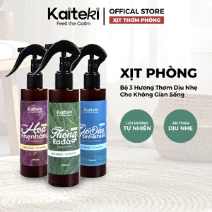 Xịt Thơm Phòng Kaiteki | Thơm Lâu Khử Mùi hiệu Quả | Nước Hoa Xịt Phòng Quà Tặng Cao Cấp