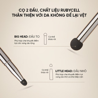 [Y379] Bộ Cọ Mút Che Khuyết Điểm AMORTALS - Nhiều Đầu Chuyên Dụng, Che Phủ Tố, Không Bám Kem, Dễ Dùng Cho Người Mới