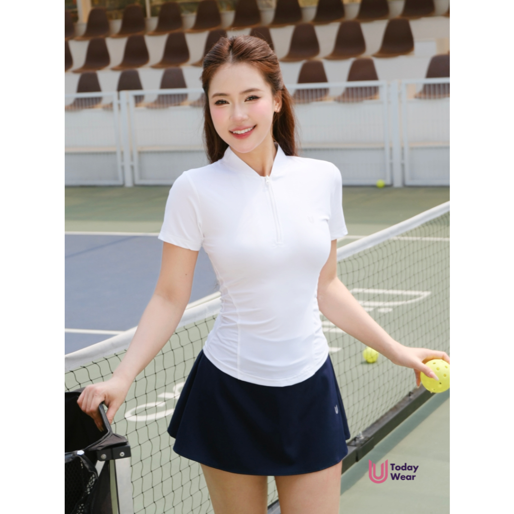 Áo thể thao tập pickeball nữ Jimmy Top Today U Wear thiết kế độc đáo chất liệu thoáng mát dễ vận động. | BigBuy360 - bigbuy360.vn