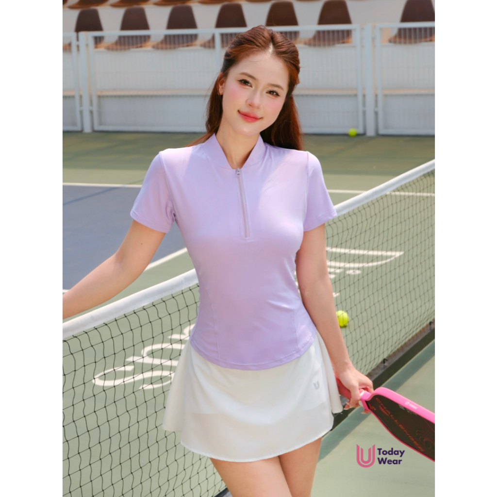 Áo thể thao tập pickeball nữ Jimmy Top Today U Wear thiết kế độc đáo chất liệu thoáng mát dễ vận động. | BigBuy360 - bigbuy360.vn