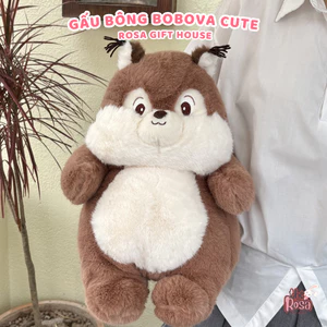 Gấu Bông Sóc Nâu 40cm Cao Cấp Chính Hãng – Mềm Mịn, Dễ Thương, Quà Tặng Hoàn Hảo