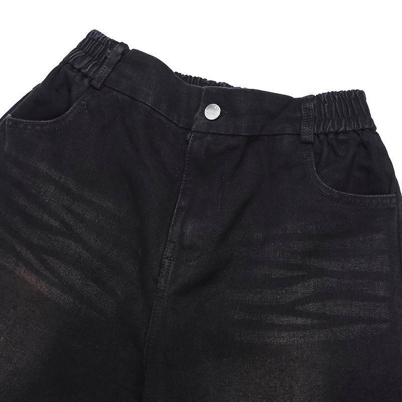 [MỞ BÁN]Quần Short Jean Nam GWEN Nửa Cạp Chun Form Ngắn Trên Gối, Quần Đùi Bò Xước Rách Phong Cách | BigBuy360 - bigbuy360.vn