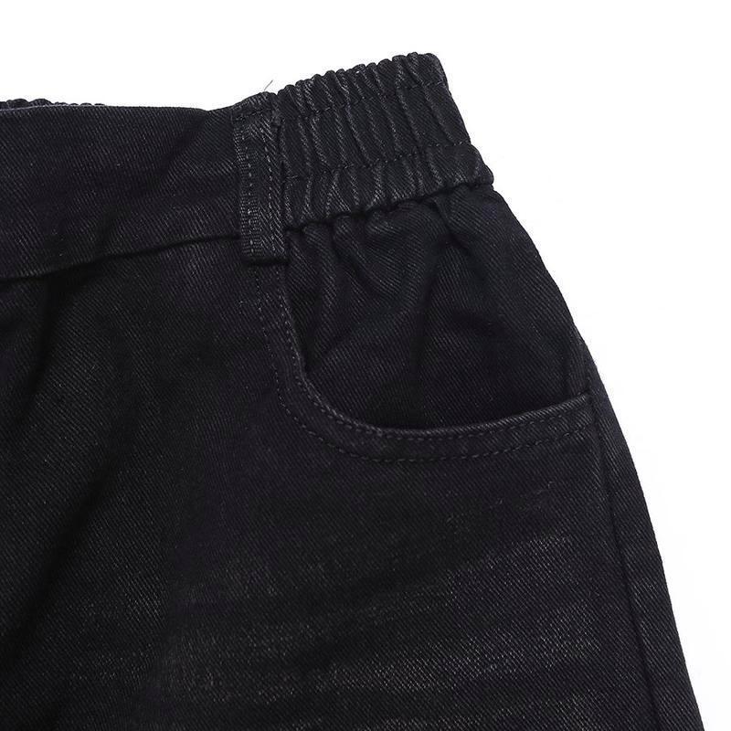 [MỞ BÁN]Quần Short Jean Nam GWEN Nửa Cạp Chun Form Ngắn Trên Gối, Quần Đùi Bò Xước Rách Phong Cách | BigBuy360 - bigbuy360.vn