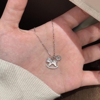 Dây chuyền nữ kỳ lân Chormic Jewellery, vòng cổ năm Ngọ Mã đáo thành công CM084