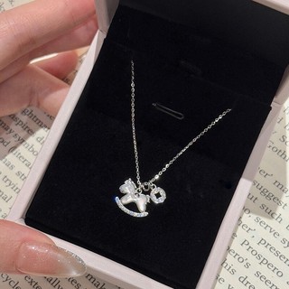 Dây chuyền nữ kỳ lân Chormic Jewellery, vòng cổ năm Ngọ Mã đáo thành công CM084