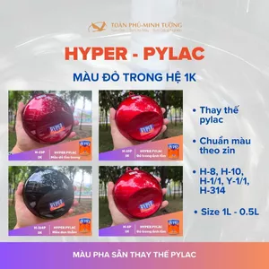 Sơn xe máy HYPER PYLAC - Màu trong thay thế sơn PYLAC - 1Lit