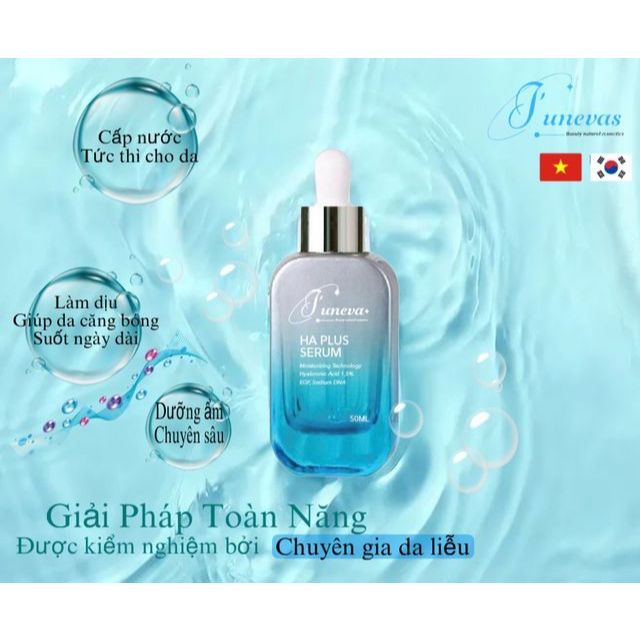 Serum Hyaluronic Junevas cấp ẩm căng bóng da