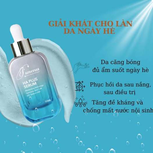 Serum Hyaluronic Junevas cấp ẩm căng bóng da
