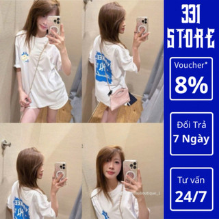 Áo Phông Nờ Y Hottrend Hoạ tiết In 5D Chuyển Nhiệt Chất Liệu Cotton 2C BP33