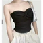 Áo Quây Nữ Xoắn Ôm Body Chất Thun Cotton Co Giãn Basic