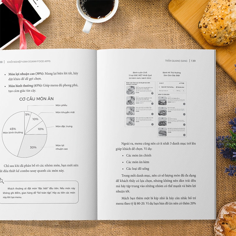 Sách - Khởi Nghiệp Kinh Doanh Food Apps - Công Thức Bán Hàng Thành Công Trên Các Nền Tảng Giao Đồ Ăn
