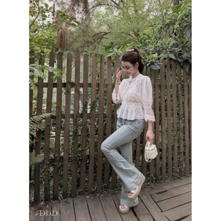 Áo Thô Bèo Ren Chun Eo Chuẩn Linh Hoàng